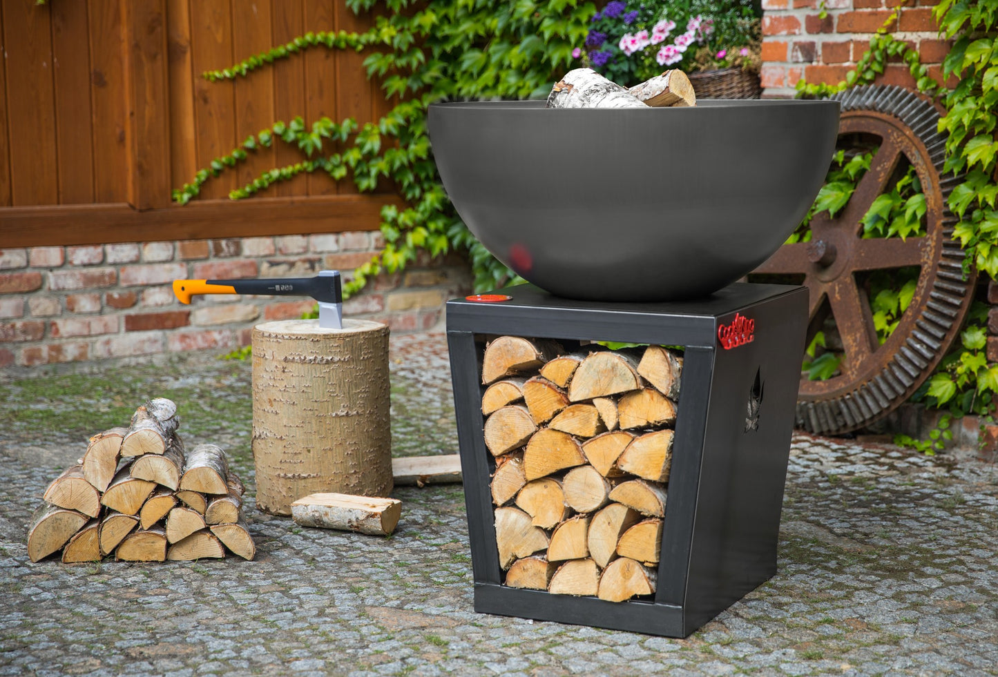 CookKing Premium Grill "SANTOS" – Handgefertigt aus Naturstahl