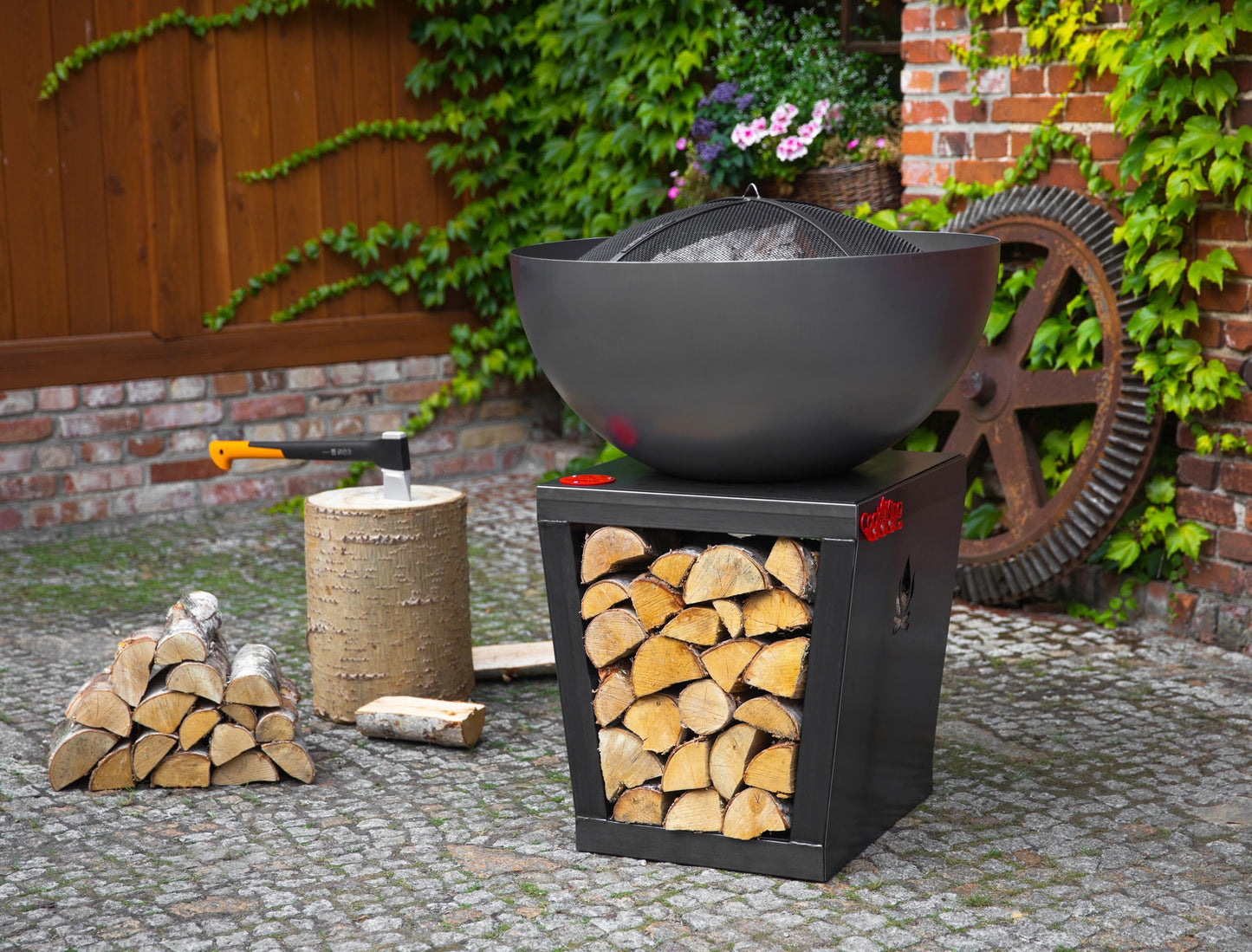CookKing Premium Grill "SANTOS" – Handgefertigt aus Naturstahl