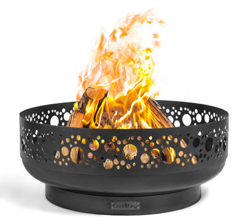 Feuerschale " Berlin" 80 cm - aus massivem Naturstahl