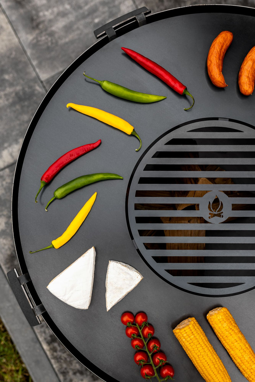 Feuerschale "PALERMO" XXL - (60 - 80 cm)