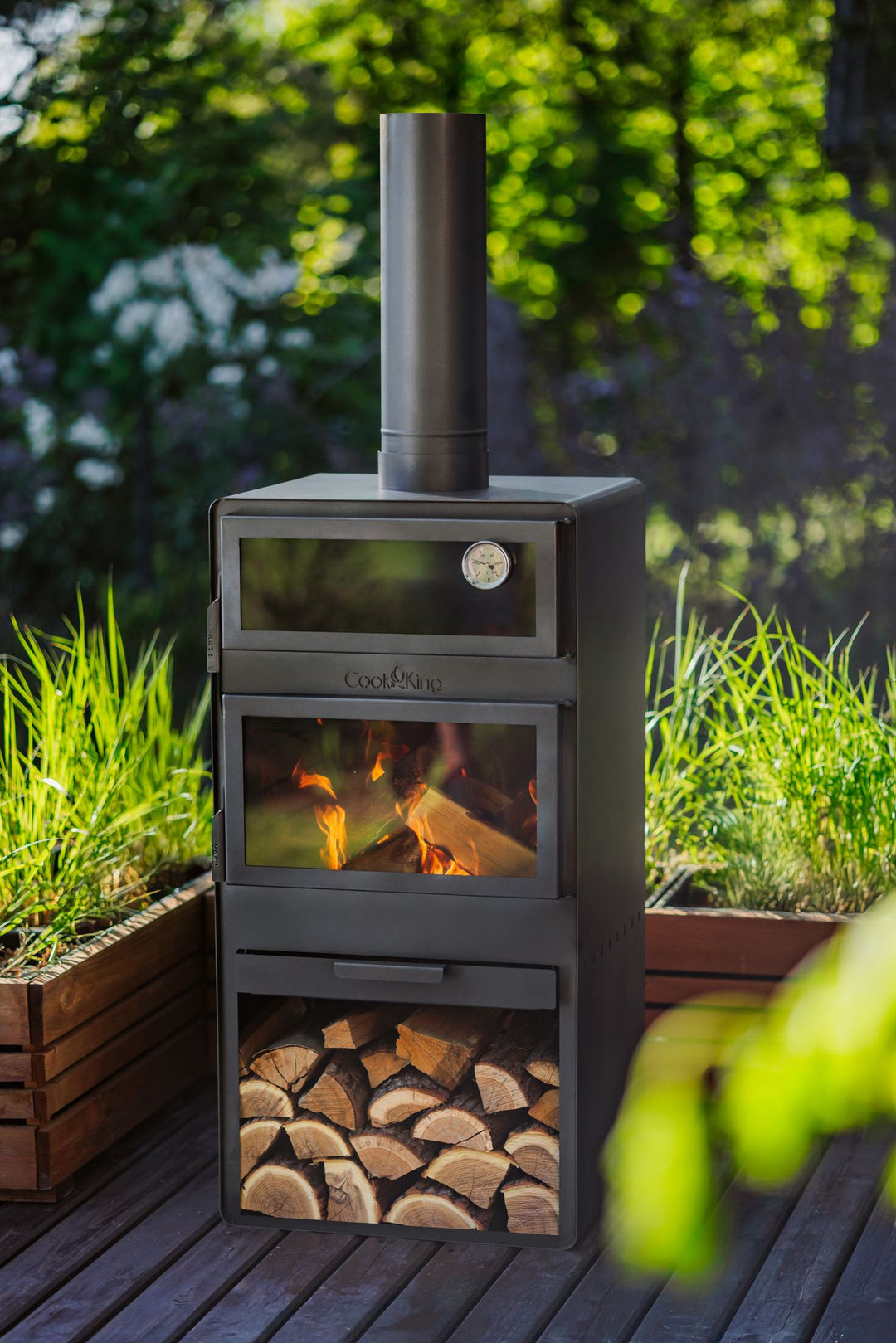 Gartenofen "TOSCANA"  – Grill, Backofen & Pizzaofen in einem