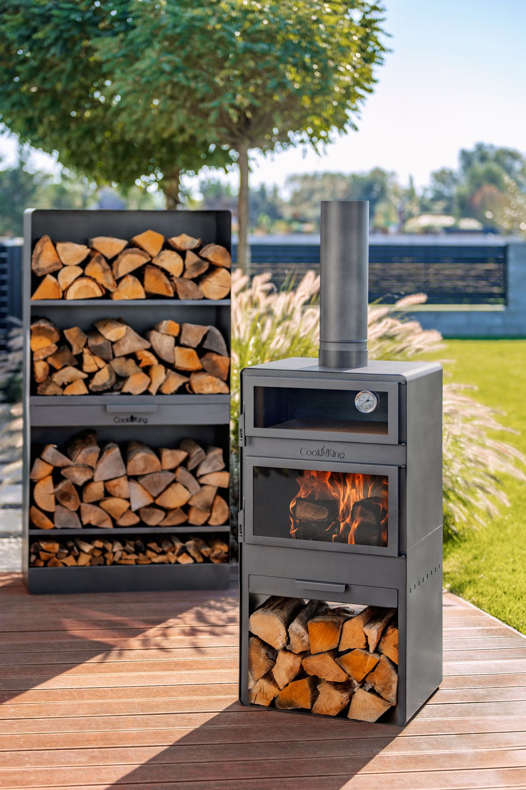 Gartenofen "TOSCANA"  – Grill, Backofen & Pizzaofen in einem