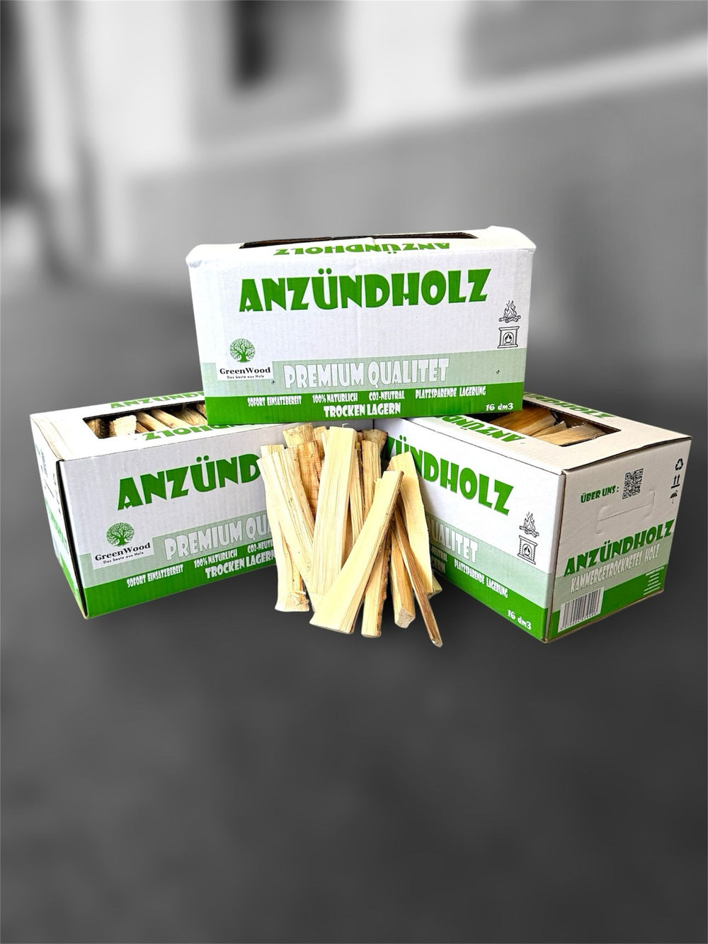 Anzündhozl - Anfeuerholz  - Anmachholz 16dm3 NRW