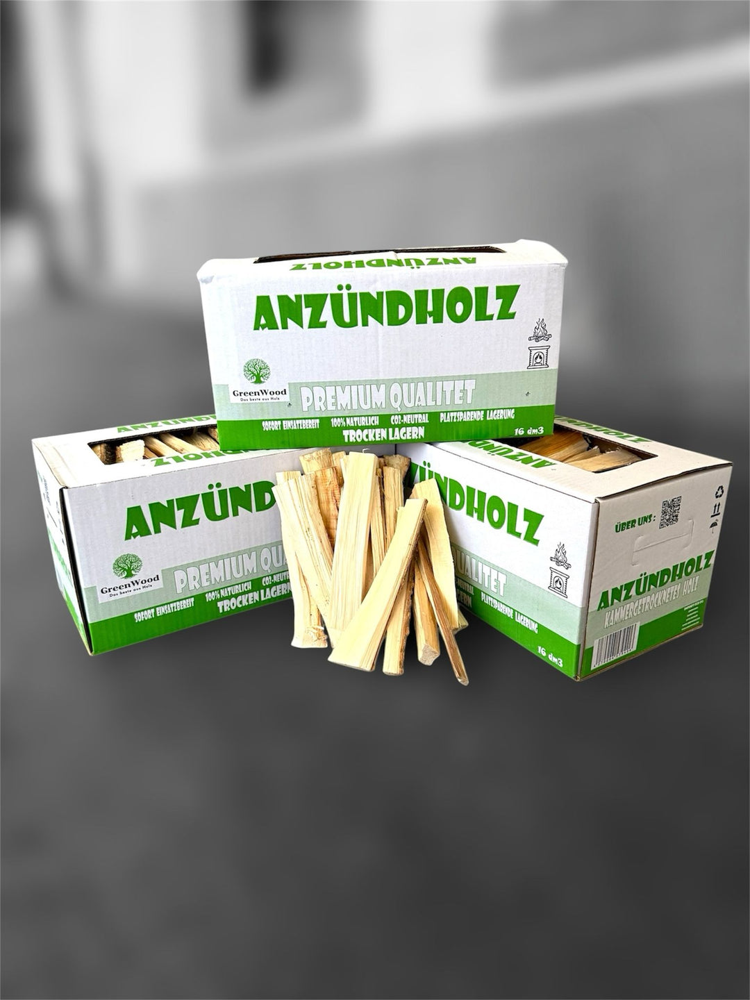 Anzündhozl - Anfeuerholz  - Anmachholz 16dm3 NRW