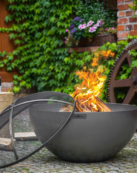 Tiefe Feuerschale Premium " DALLAS " -85 cm