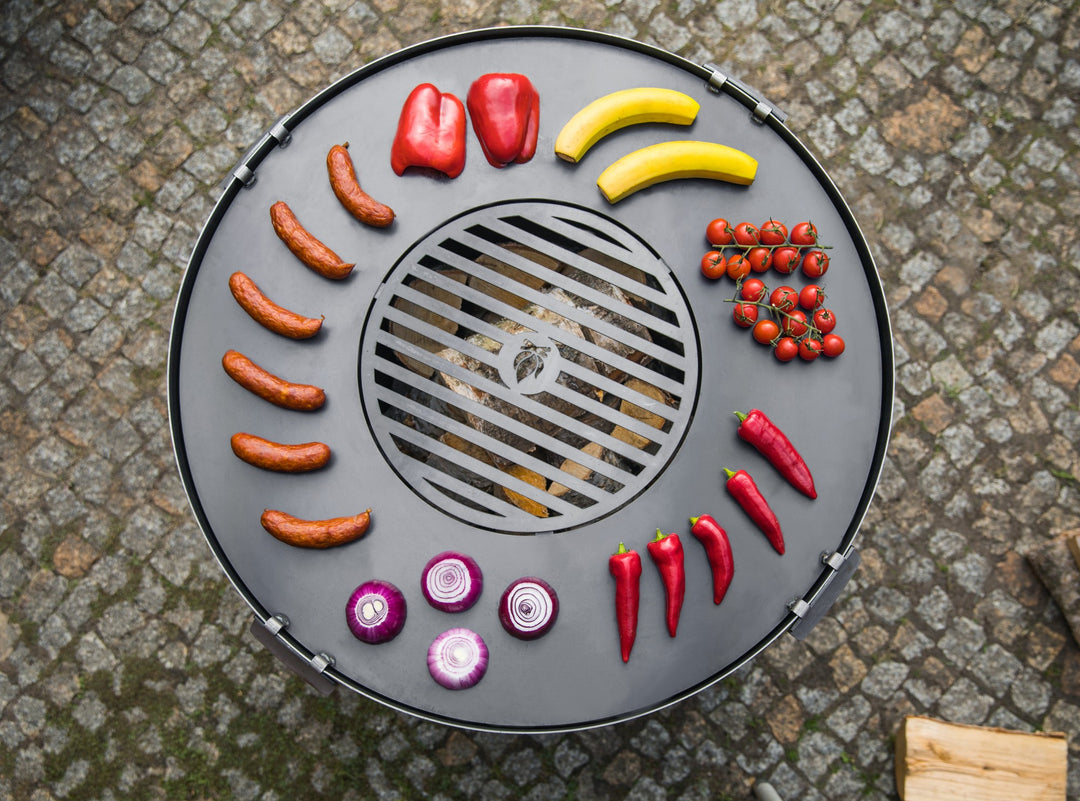 Tiefe Feuerschale Premium " DALLAS " -85 cm