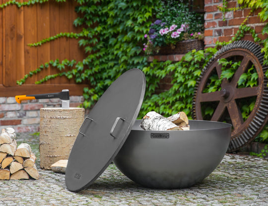 Tiefe Feuerschale Premium " DALLAS " -85 cm