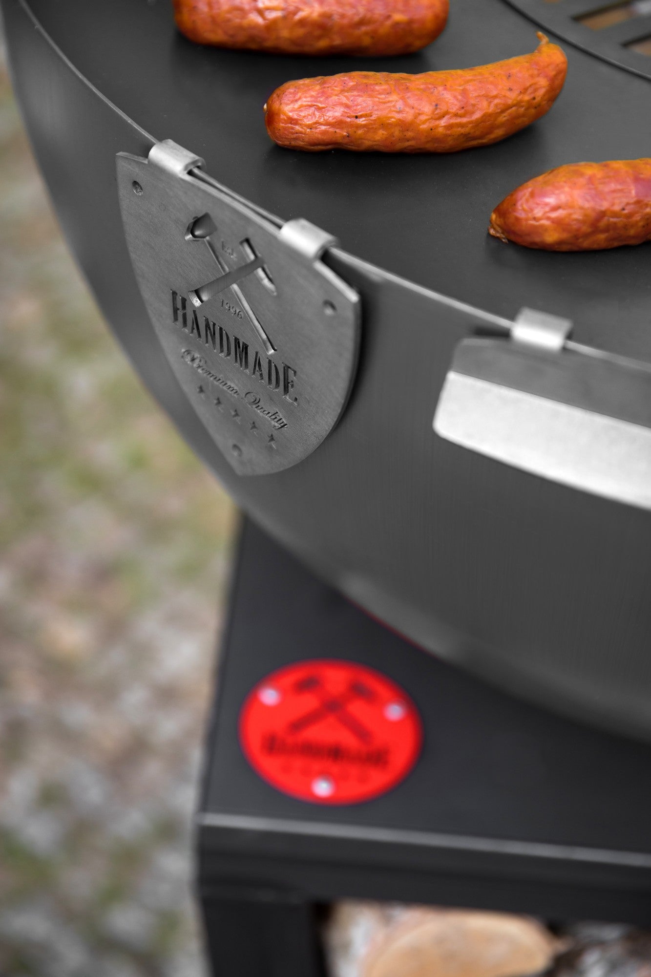 CookKing Premium Grill "SANTOS" – Handgefertigt aus Naturstahl