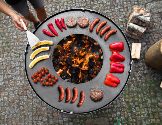 CookKing Premium Grill "SANTOS" – Handgefertigt aus Naturstahl