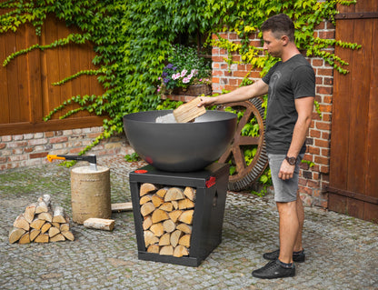 CookKing Premium Grill "SANTOS" – Handgefertigt aus Naturstahl