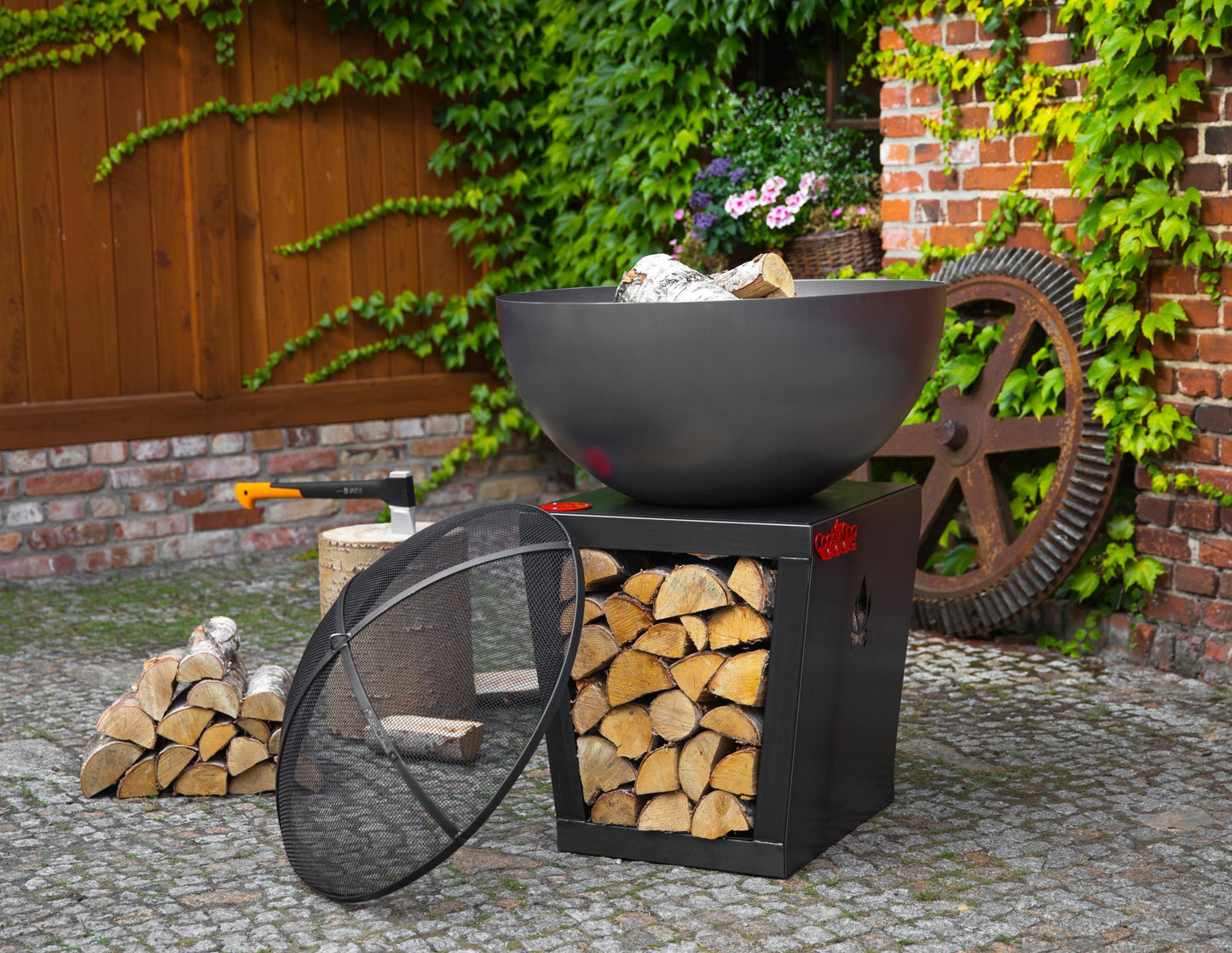 CookKing Premium Grill "SANTOS" – Handgefertigt aus Naturstahl